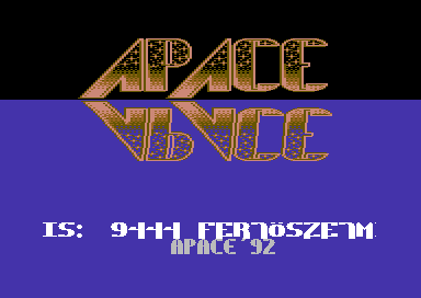 Main Menu